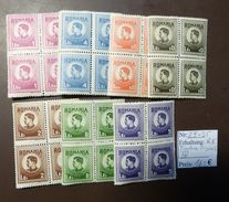 Rumänien Timbre Fiskal 29 - 35 Viererblock  Postfrisch ** MNH  #4673 - Fiscaux