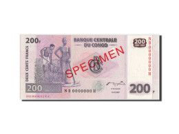 Billet, Congo Democratic Republic, 200 Francs, 2007, 31.07.2007, KM:99s, NEUF - Repubblica Democratica Del Congo & Zaire