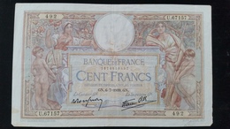 Billet 100 Francs "Merson "  -1939 - 100 F 1908-1939 ''Luc Olivier Merson''