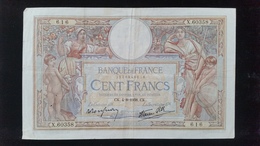 Billet 100 Francs "Merson "  -1938 - 100 F 1908-1939 ''Luc Olivier Merson''