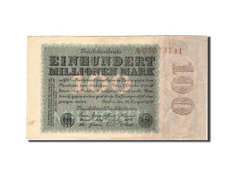 Billet, Allemagne, 100 Millionen Mark, 1923, 1923-08-22, KM:107e, TTB - 100 Mio. Mark