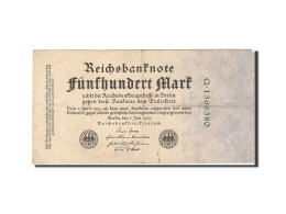 Billet, Allemagne, 500 Mark, 1922, 1922-07-07, KM:74b, TTB - 500 Mark