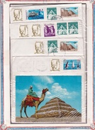 Egypte - Collection Vendue Page Par Page - Timbres Oblitérés / Neufs *(avec Charnière) -Qualité B/TB - Briefe U. Dokumente