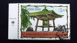 UNO-Genf 494 Oo/ESST, 50 Jahre Japanische Friedensglocke - Usati