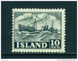 ICELAND - 1950 Pictorial Definitives 10a  Mounted Mint - Nuovi