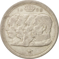 Monnaie, Belgique, 100 Francs, 100 Frank, 1950, TTB, Argent, KM:138.1 - 100 Francs