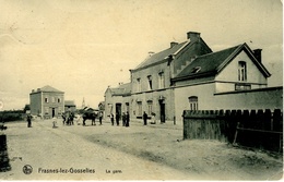 Frasnes-lez-Gosselies (Les Bons Villers). La Gare. Belle Animation - Les Bons Villers