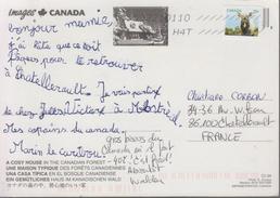 Canada Lettre 2016 1 Timbre Animal - Lettres & Documents