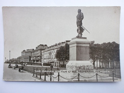 Postcard The Drake Statue & Hoe Promenade Plymouth Devon ( Printed ) By WBP   My Ref B1306 - Plymouth