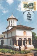 ARCHITECTURE, GOVORA MONASTERY, CM, MAXICARD, CARTES MAXIMUM, 1999, ROMANIA - Abbazie E Monasteri