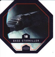 18 BASE STARKILLER 2016 STAR WARS LECLERC COSMIC SHELLS - Episode II