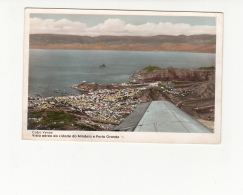 PORTUGAL - CABO VERDE [047] - VISTA AÉREA DO MINDELO E PORTO GRANDE - Cap Vert