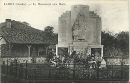 40 CPA LABRIT Monument Aux Morts - Labrit