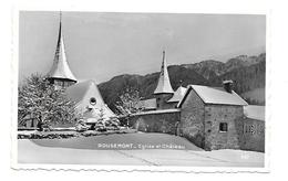 (12679-00) Suisse - Rougemont - Eglise Et Château - Rougemont