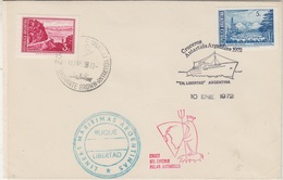 Argentina 1972 Cruceros Antartida Argentina / Buque Libertad Ca 10 Ene 1972 (34320) - Otros & Sin Clasificación