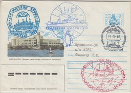 Russia 1993 Ship Professor Molchanov Cover Ca 2-09-93 (34324) - Otros & Sin Clasificación