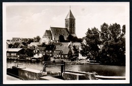 9181 - Alte Ansichtskarte - Rheine In Westfalen - An Der Schleuse - N. Gel - Rheine