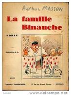 "La Famille Binauche" MASSON, A. - Lib. Vanderlinden Bxl 1953 - Belgian Authors