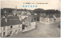 37 CLERE - Vue Générale (Est)  (Recto/Verso) - Cléré-les-Pins