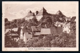 9187 - Alte Ansichtskarte - Augustusburg  - Gel. O. Marke - Loos - Augustusburg