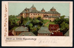 9188 - Alte Ansichtskarte - Gruß Aus Augustusburg  - Gel. 1905 - Dutzauer - Augustusburg