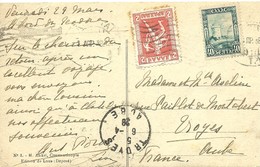 CARD 1928  A TROYES -AUBE - Lettres & Documents