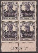 Nr. OC 16 / BZ 16 In Blok Van 4 ** MNH Met Bladboord ; Staat Zie Scan ! Inzet Aan 5 € ! - OC55/105 Eupen & Malmédy