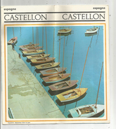 Dépliant Touristique , Publicité , CASTELLON , SPAIN , Espagne , 10 X 22 , 16 Pages , Frais : 1.55€ - Tourism Brochures