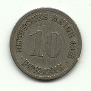 1875 - Germania 10 Pfennig ---- - 10 Pfennig