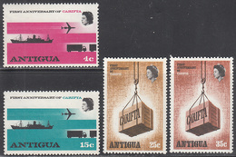 ANTIGUA    SCOTT NO.  217-20      MNH      YEAR  1969 - 1960-1981 Autonomie Interne