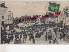 36 - LA CHATRE -  PLACE DU MARCHE AU BLE - EDITEUR A. DUMAS N° 8   1915 - La Chatre