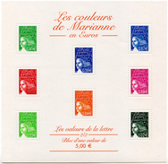 FRANCE 2002 - Bloc-feuillet "Les Couleurs De Marianne En Euros" 2/2 - Marianne De Luquet" BF45 - Mint/Hinged