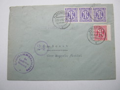 1946 , Brief Aus Flensburg Mit AM-Postmarken - Covers & Documents