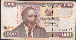 KENYA P51a  1000 SHILLINGS  1.6.2005 FIRST DATE ! FINE Folds No P.h. ! - Kenya