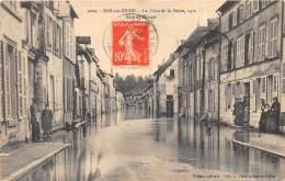 10 - AUBE / Bar Sur Seine - La Crue De La Seine - Rue De L' Etape - Bar-sur-Seine