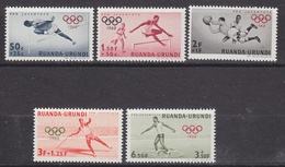 Ruanda-Urundi 1960 Olympische Spelen 5w ** Mnh (34330) - Ongebruikt