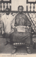 Afrique - Sénégal - Dakar - Mère Et Son Fils Indigènes - Collection Benyoumoff - Sénégal