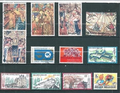 Belgique Timbres De 1979 N°1928 A 1939  Complet Oblitérés - Oblitérés