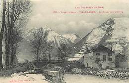 Dpts Divers-ref-MM28- Hautes Pyrenees - Vielle Aure - Le Pont - Vue D Hiver - Labouche N° 108 - Carte Bon Etat - - Vielle Aure