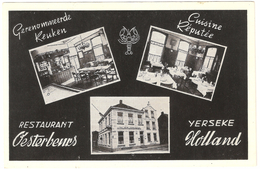 Yerseke - Restaurant Oesterbeurs - Gerenommeerde Keuken - Uitg. R. De Vries - Yerseke