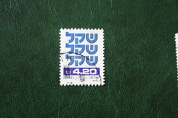 1980 Israel  Definitives Zodiac Used Gebruikt Oblitere - Oblitérés (sans Tabs)