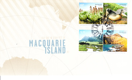 Australian Antarctic Territory FDC 2010 Block Of 4 Macquarie Island - FDC