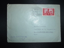 LETTRE Pour La FRANCE TP INDUSTRIE LANDSCHAFT15F OBL.MEC.30-3-56 SAARBRUCKEN - Storia Postale