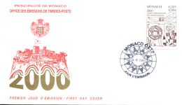 N°47 N -FDC (1er Jour) Monaco - - FDC