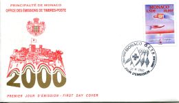 N°50 N -FDC (1er Jour) Monaco - - FDC