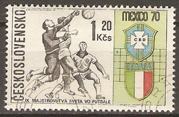 TCHECOSLOVAQUIE     -   FOOTBALL     -    Oblitéré - Used Stamps