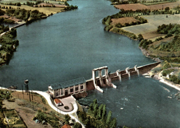 ENVIRONS D'AVAILLES LIMOUZINE BARRAGE DE JOUSSEAU VUE AERIENNE - Availles Limouzine