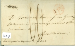 BRIEFOMSLAG Uit 1847 Van HILVERSUM Naar AMSTERDAM (10.574) - ...-1852 Préphilatélie