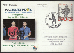 Croatia Zagreb 2012 / Tennis / 7th PBZ Zagreb Indoors / ATP International Series / Final Juznji - Lacko - Tennis