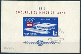 9450 Romania Winter Olympic Innsbruck 1964 S/S Used - Winter 1964: Innsbruck